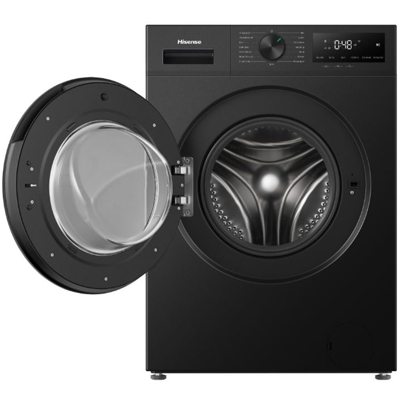 Máy giặt lồng ngang 12kg sấy 8kg cửa trước Hisense Inverter WD120I142VKL